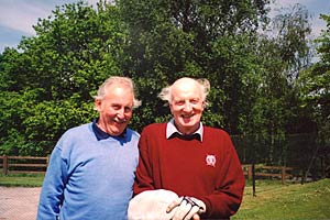 Organisers (l to r): John Bathurst (OT) and Gordon Prosser (OB)